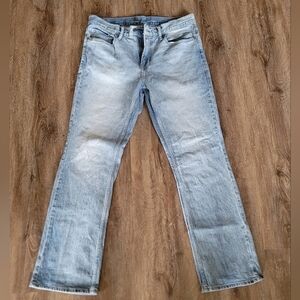 Old Navy Bootcut Built In Flex Jeans 34 x 32 Light Wash #927